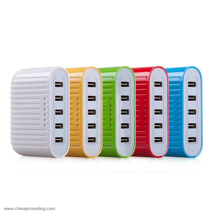 5 port USB charger