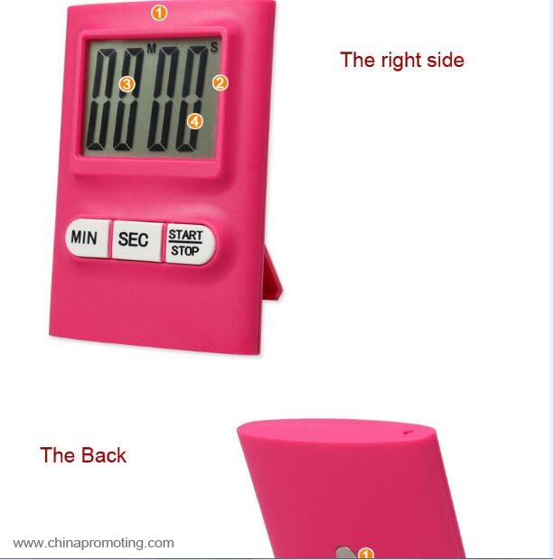 Memory digital timer with magnet