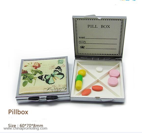 Metal Pill Box