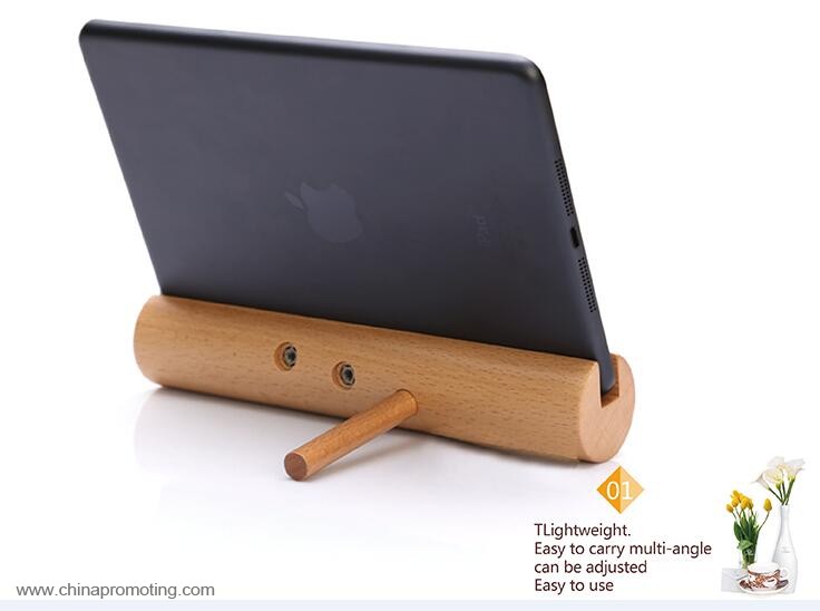  Wood phone holder