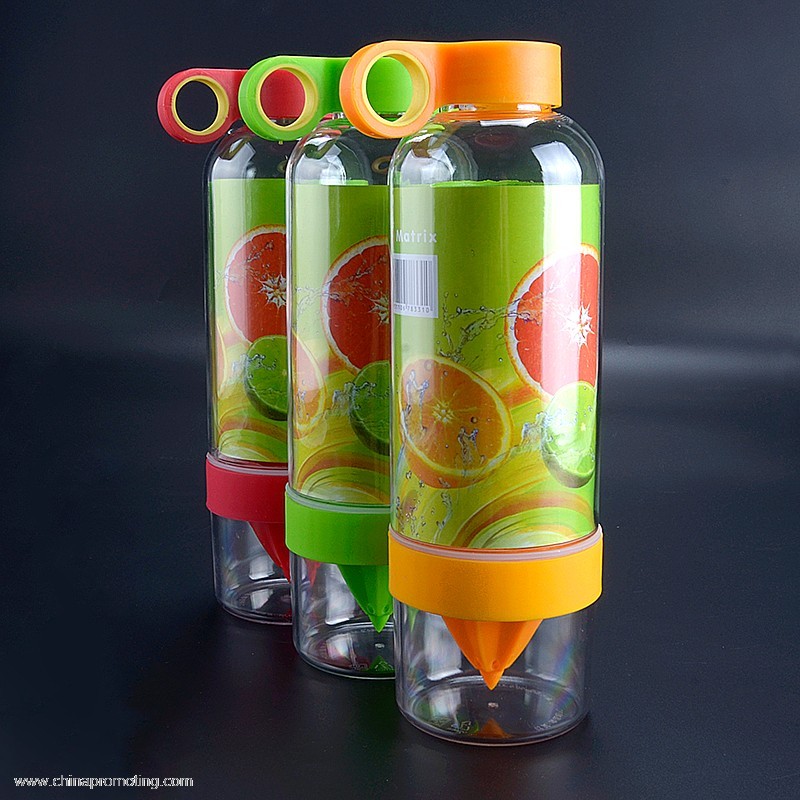 bottle with fruit infuser