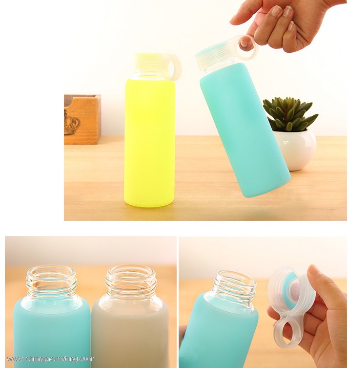 glass milk bottle