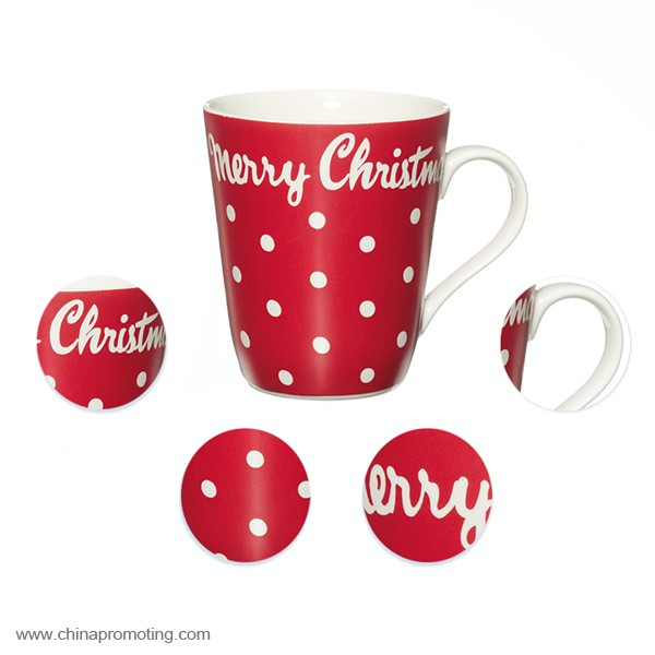 Christmas ceramic cup