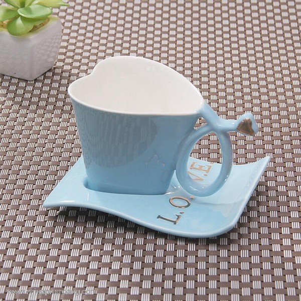 Ceramic Mug With heart Shape