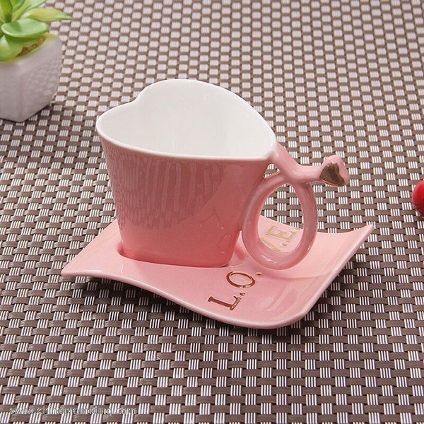 Ceramic Mug With heart Shape