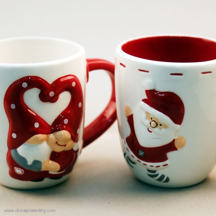 christmas ceramic mug