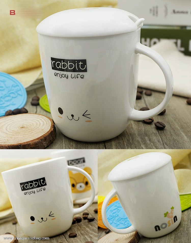 Cartoon creative mugs