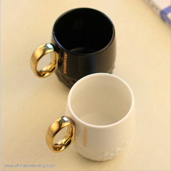 Diamond Ring Ceramic Cup