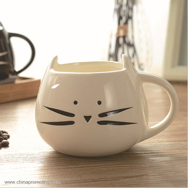 cat shape Ceramic Mug