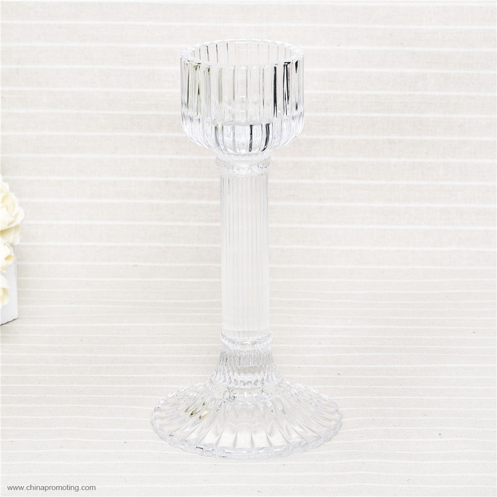 glass candle holder 
