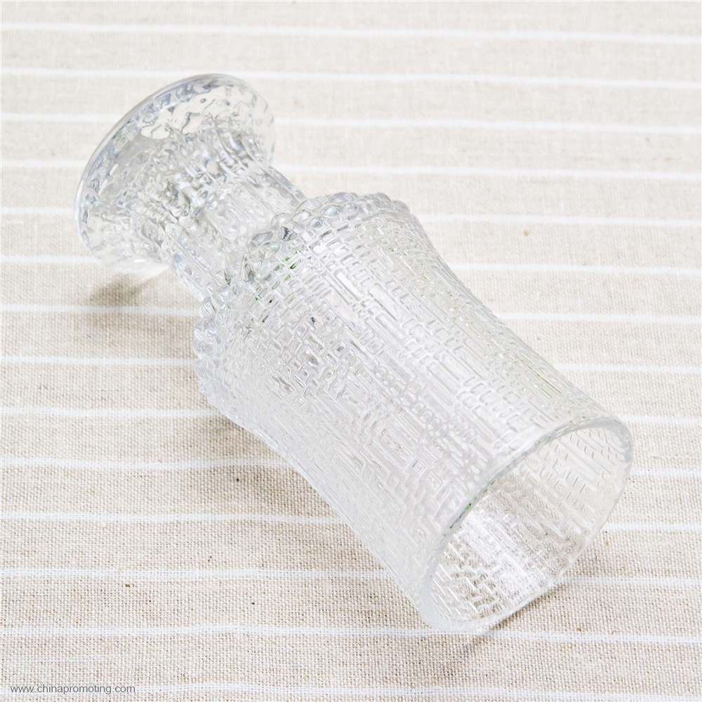 candle holder glass with stem