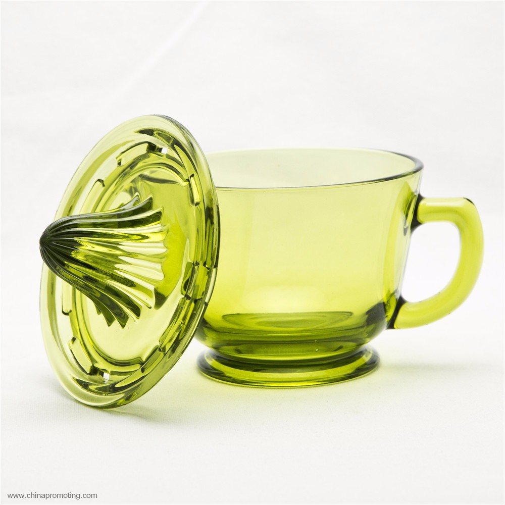 Glass Cup With Lid