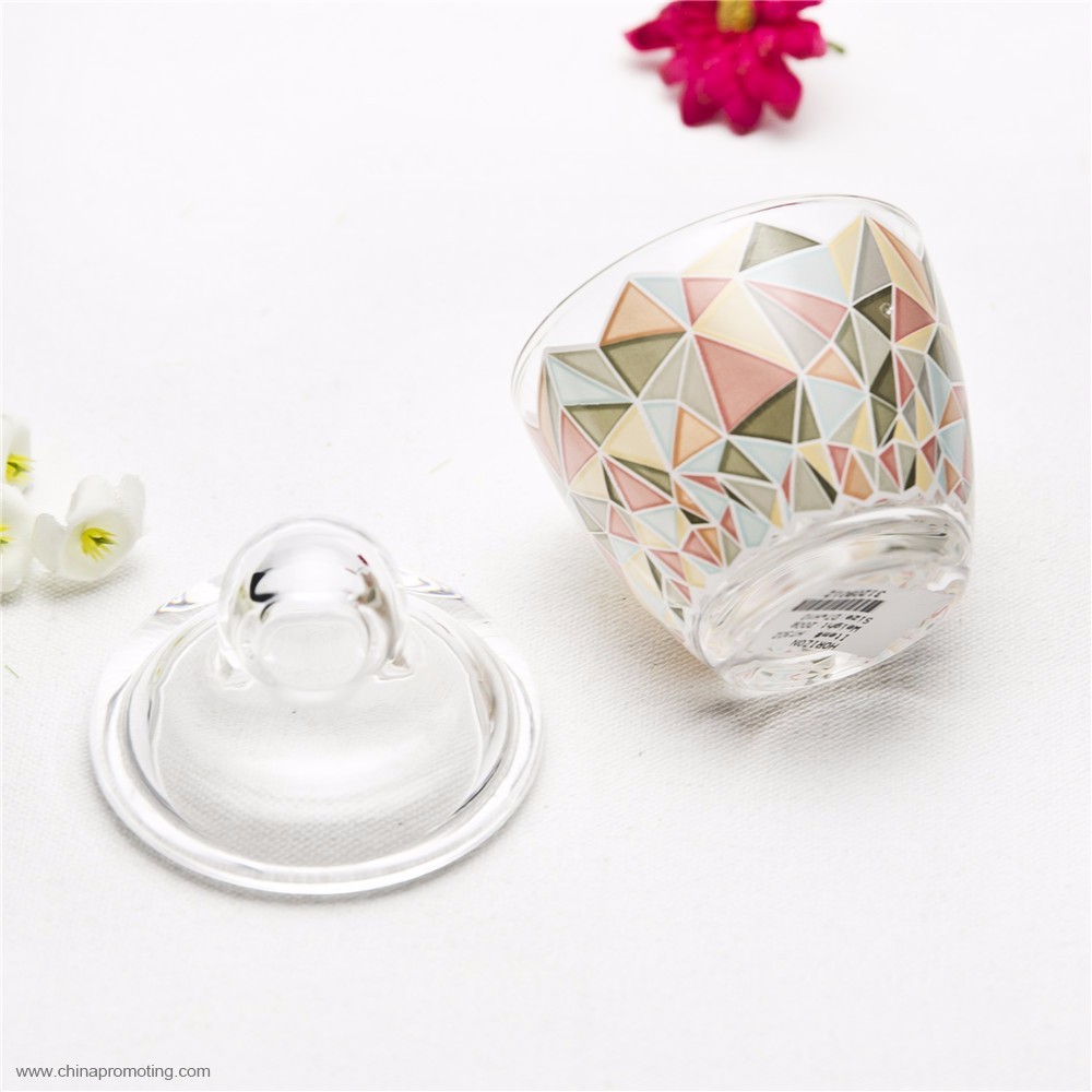  Clear Glass Candy Jar