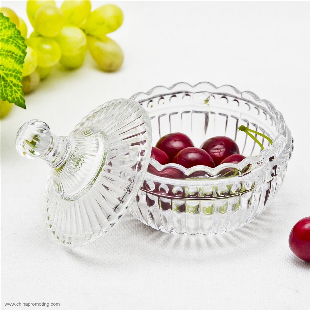  clear jar with llid