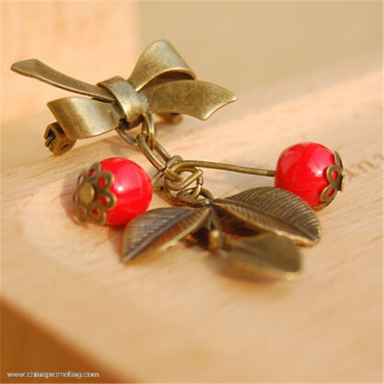 Cherry Shape Badge Lapel Pins