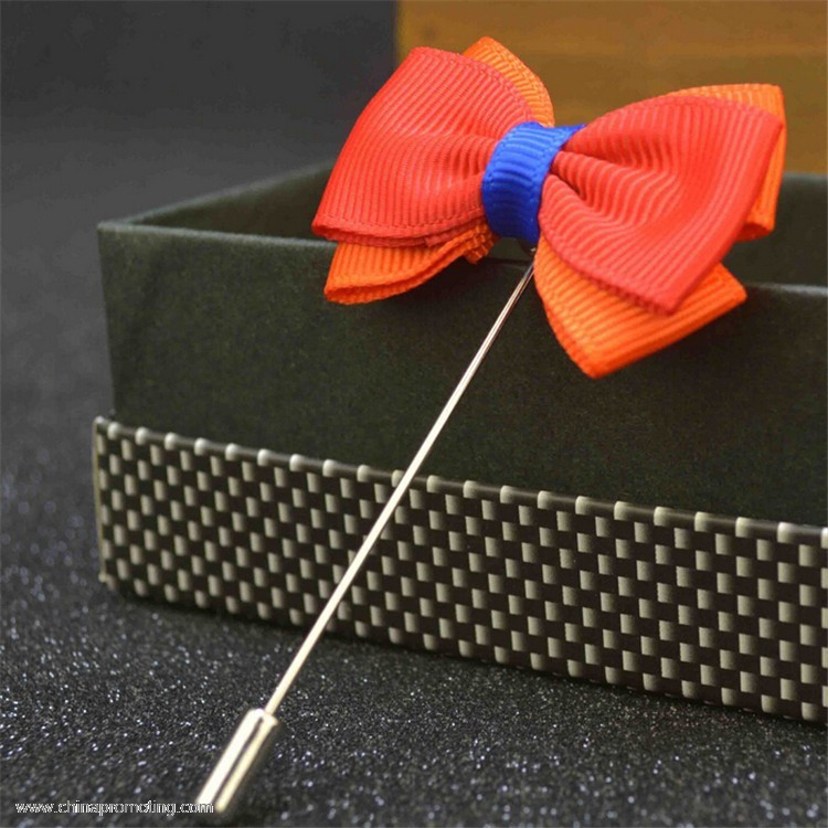 Knot Fabric Flower Badge Lapel Pins