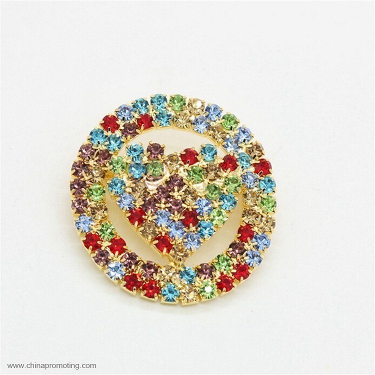 Round and Heart Shape Lapel Pins