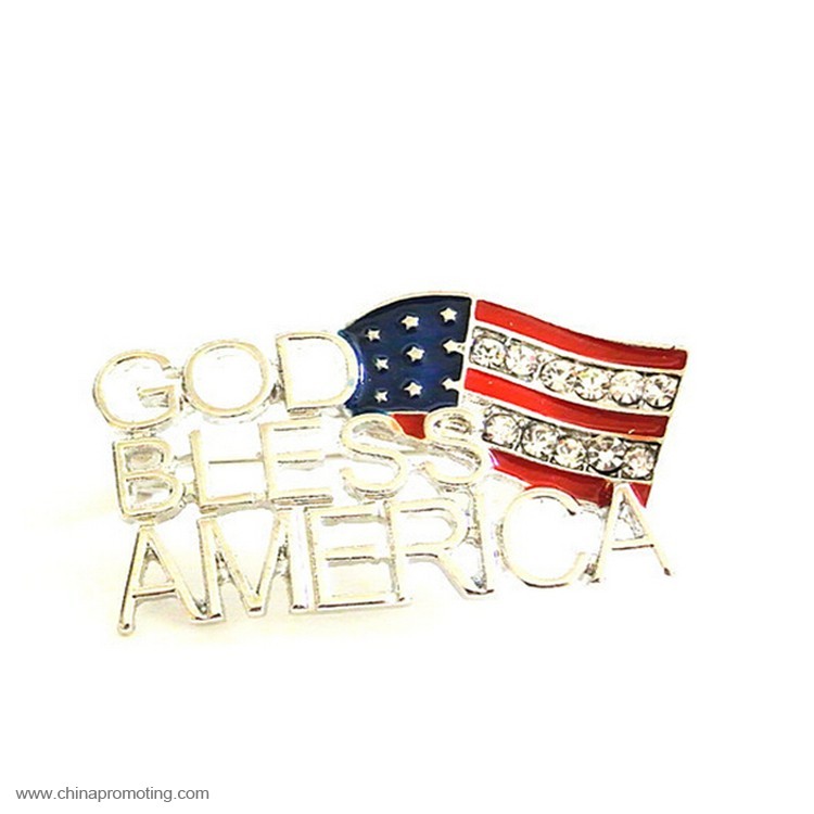 USA Souvenir Lapel Pin Badge