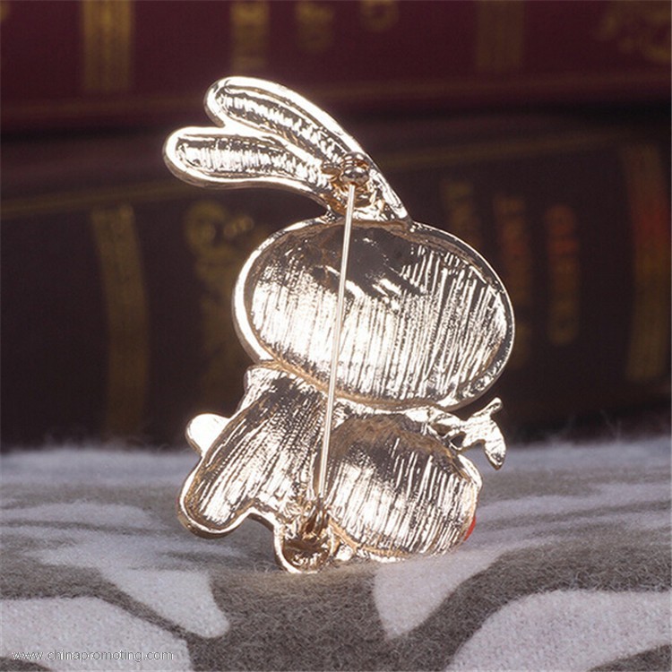  Rabbit and Carrot Lapel Pins 