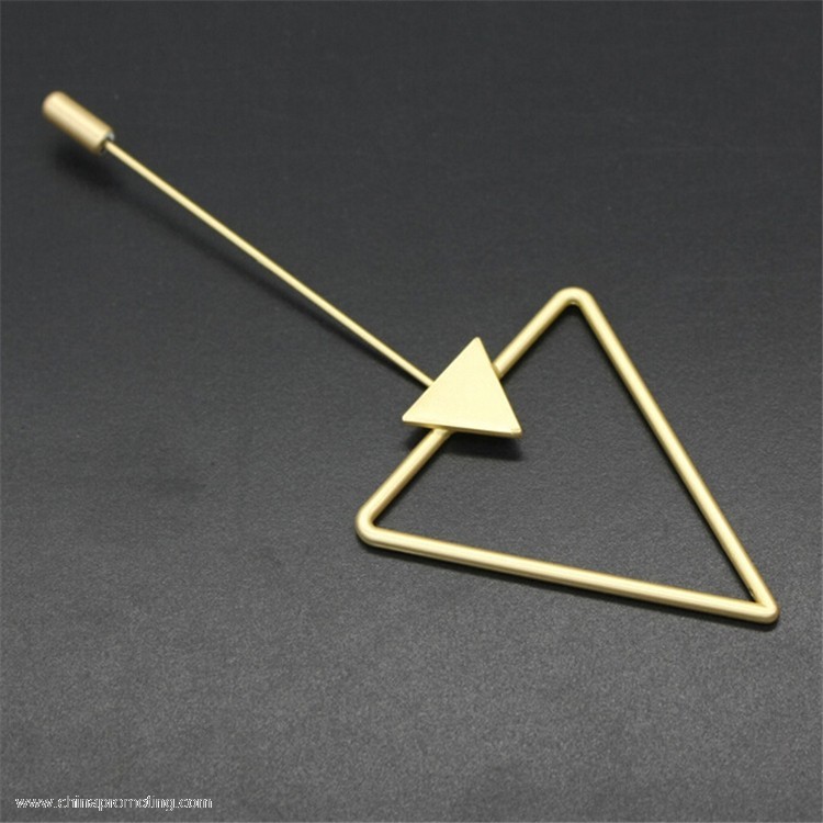 Gold Shape Lapel Pin
