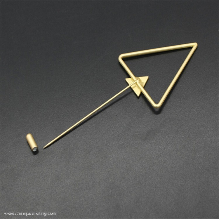 Gold Shape Lapel Pin