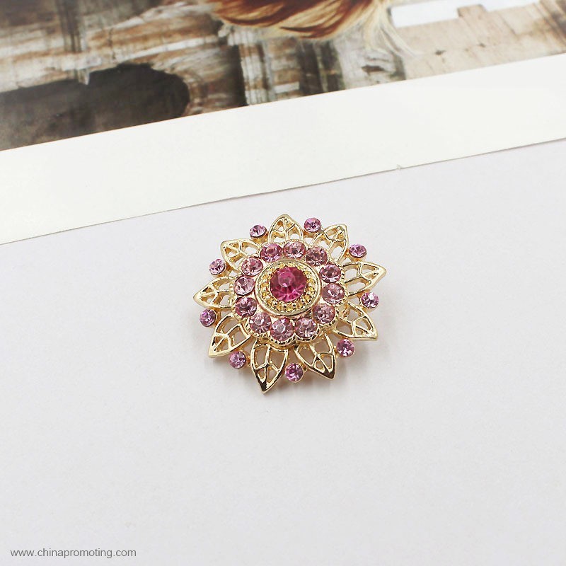 flower lapel pin