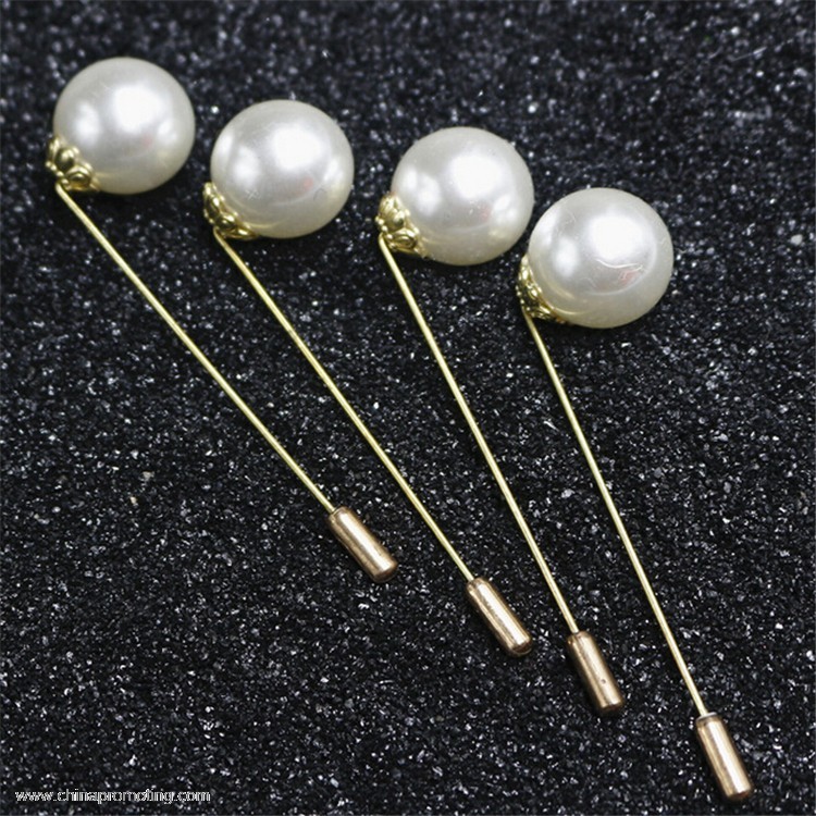 Simple Beads Brooch Lapel Trading pins