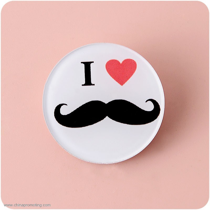  cute shaped plastic cloth lapel pin