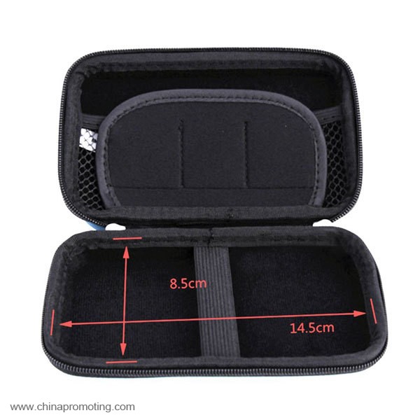 Waterproof leather portable mini empty hard case tool box