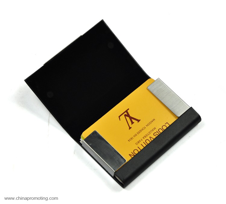 metal aluminum bulk business card holders 