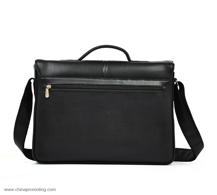 PU or genuine leather briefcase