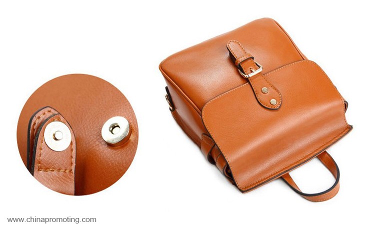 genuine leather backpack