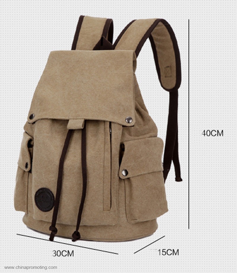 canvas backpack