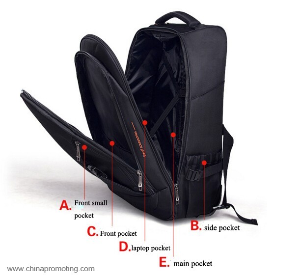  polyester travel business wheeled market luggage trolley bag