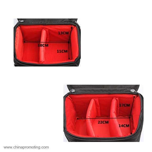 waterproof nylon luxury camera bag case