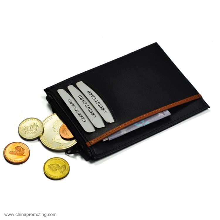  Genuine leather slim wallet 