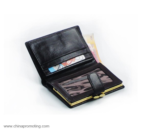 metal women credit card holder wallet 