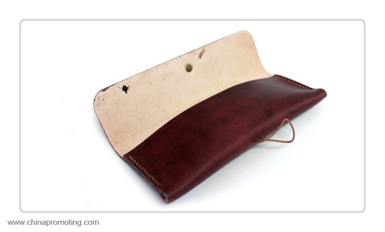 Hand-Stitched Leather Glasses Case