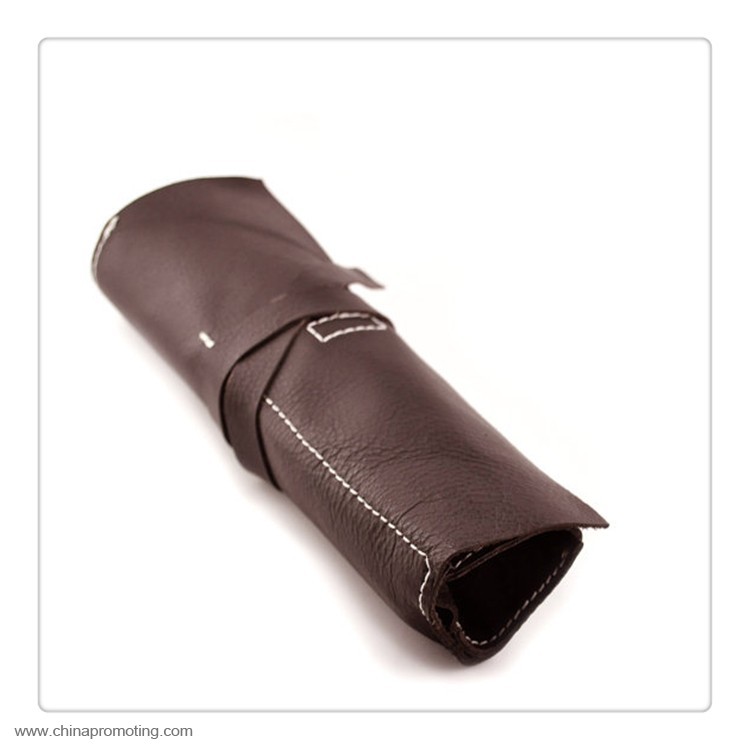 Leather Brown Tool Roll