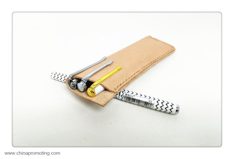 Leather Small Pencil Pouch