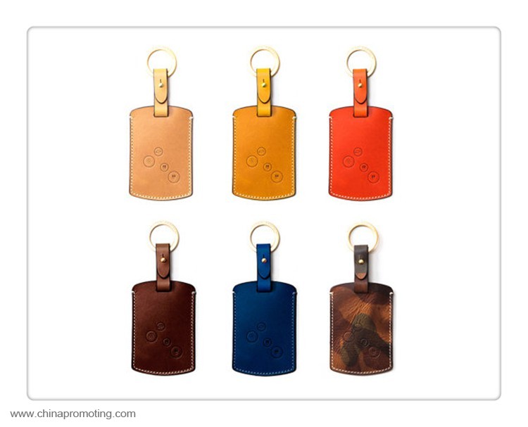  Fob Remote Leather Car Key Case