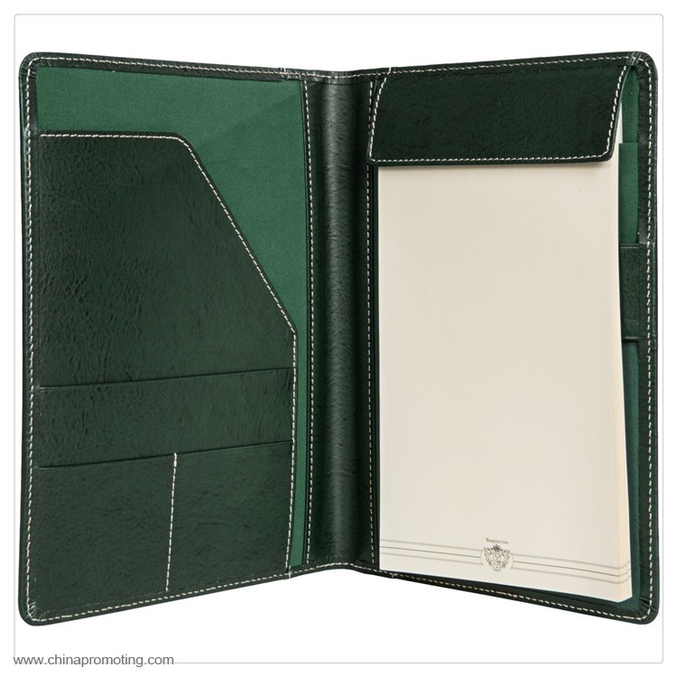  Leather Junior Writing Notepad Portfolio