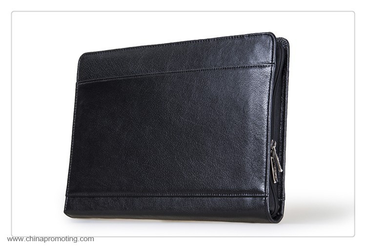 Classic A4 Leather Portfolio Organizer 3 Ring