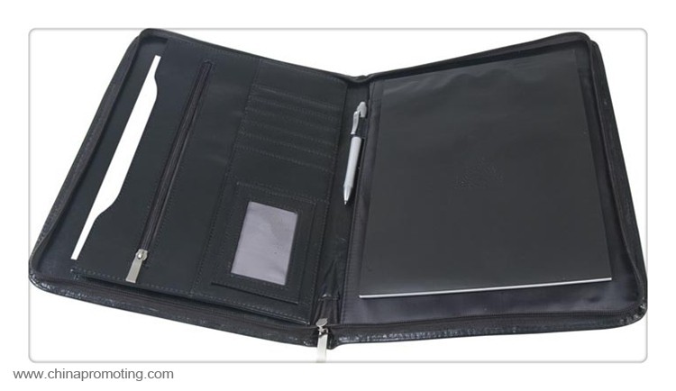 PU Leather Portfolio A4