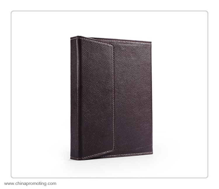 Leather Portfolio with Notepad 6 Ring Binder