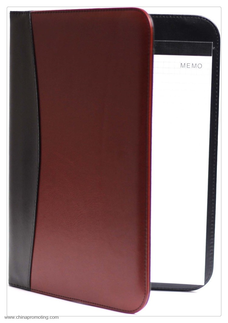  Leather Portfolio Cover With Notepad and Calculator