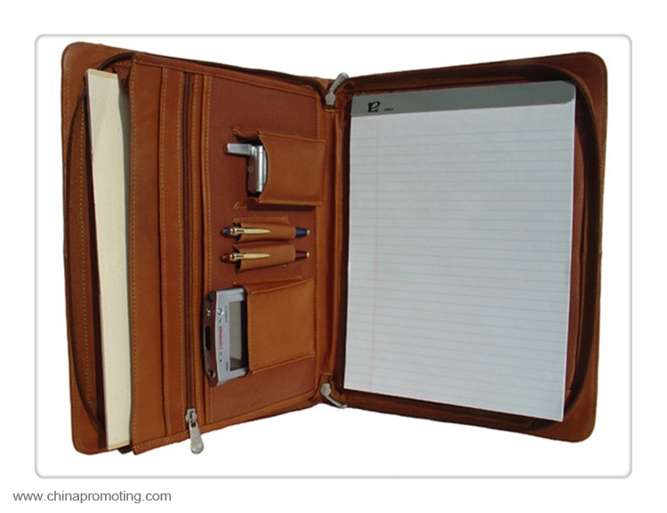 Leather Brief Padfolio