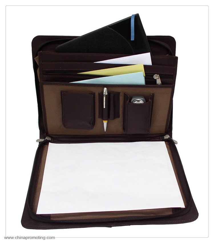 Leather Brief Padfolio