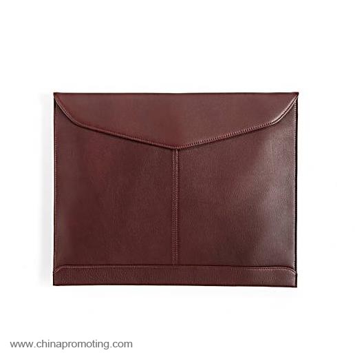 leather document envelope