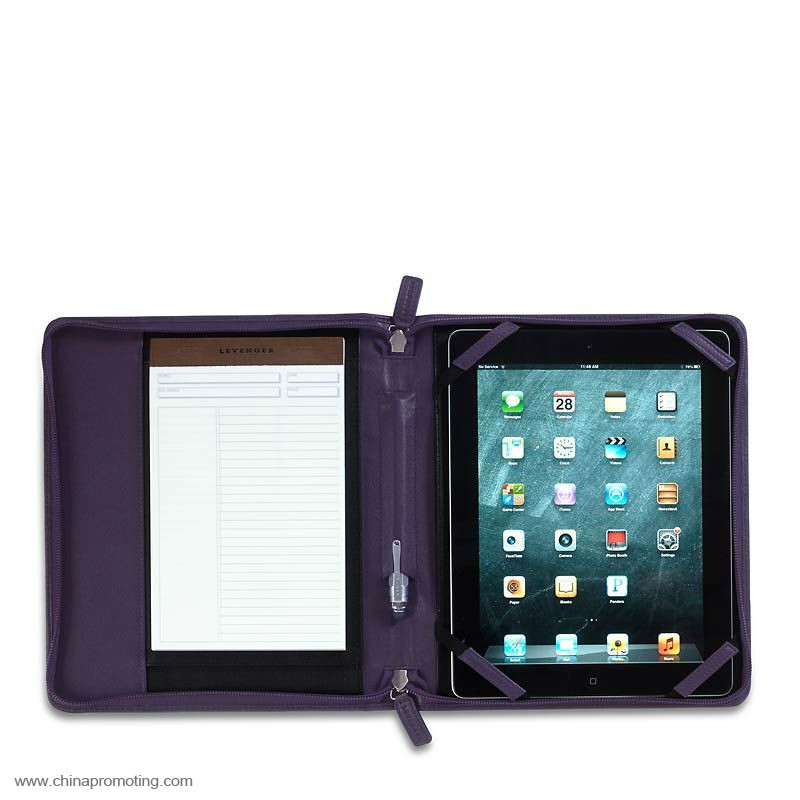 zipper portfolio case for ipad